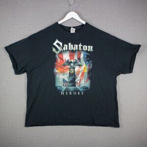 Gildan Sabton Heros North American Tour 2014 Band Tee